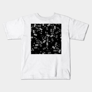 Gummies Pattern Wallpaper BW Kids T-Shirt